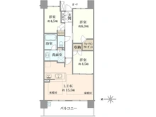 【東京都/小金井市貫井南町】パークホームズ武蔵小金井フォレストフィールド 間取り図