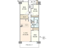 【東京都/府中市東芝町】エフユニバ―ス 間取り図