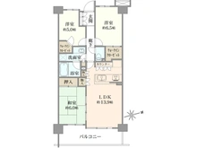 【東京都/小平市花小金井】ルネ花小金井 間取り図