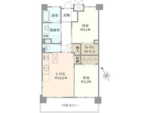 【東京都/小金井市貫井北町】ルミナス武蔵小金井 間取り図