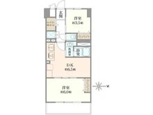 【東京都/小金井市本町】小金井ハイツ 間取り図