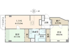 【東京都/小金井市本町】シャトー小金井 間取り図