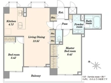 【東京都/世田谷区桜新町】藤和桜新町ホームズ 間取り図