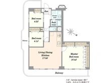 【東京都/世田谷区桜新町】メイツ桜新町 間取り図