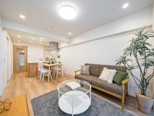 【東京都/世田谷区野毛】上野毛リッツハウス C館 リビング