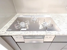 【東京都/世田谷区瀬田】ザ・パークハウス二子玉川ガーデン キッチン：三口コンロ