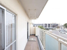 【東京都/世田谷区弦巻】三井馬事公苑南ハイツ バルコニー