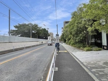 【東京都/世田谷区用賀】パークホームズ用賀一丁目 前面道路