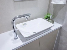 【東京都/世田谷区弦巻】ライオンズマンション弦巻グランフォート トイレ：手洗いカウンター