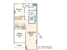 【東京都/世田谷区弦巻】シャンボール弦巻 間取り図