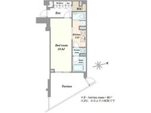【東京都/世田谷区若林】クレヴィア三軒茶屋 間取り図