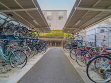 【東京都/世田谷区上用賀】パークホームズ用賀ヴィルヴェール 駐輪場