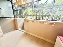 【東京都/世田谷区弦巻】ライオンズステージ世田谷弦巻 バルコニー：大規模修繕工事中