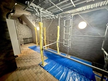 【東京都/世田谷区弦巻】ライオンズステージ世田谷弦巻 テラス：大規模修繕工事中