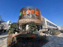 【東京都/世田谷区弦巻】ライオンズステージ世田谷弦巻  ライフ桜新町店（現地より約1,500m）