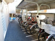 【東京都/世田谷区梅丘】グリーンハイム梅丘 駐輪場