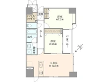【東京都/品川区西五反田】パラッシオ目黒不動前 間取り図