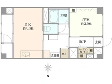 【東京都/大田区南馬込】アルカサーノ南馬込 間取り図
