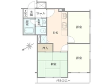 【東京都/杉並区桃井】ライオンズマンション西荻窪第3 間取り図