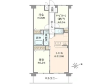 【東京都/練馬区谷原】レクセルマンション石神井公園 間取り図