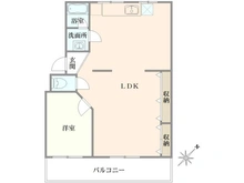 【東京都/中野区東中野】マック東中野コート 間取り図