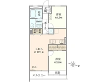 【東京都/杉並区堀ノ内】ルミネ方南町 間取り図