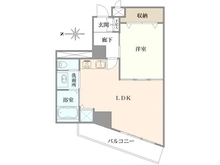 【東京都/江東区木場】ニックハイム木場公園第二 間取り図