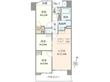 【東京都/中野区白鷺】グローベルザ・シーズン鷺ノ宮パークス 間取り図