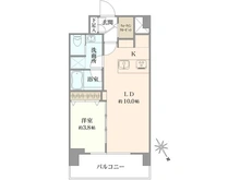 【東京都/杉並区荻窪】ライオンズグローベル荻窪ラトーリア 間取り図