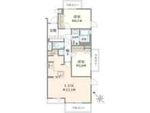 【東京都/杉並区成田東】コスモ南阿佐ヶ谷ヒルハウス 間取り図