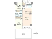 【東京都/杉並区阿佐谷北】ライオンズマンション阿佐ヶ谷第2 間取り図