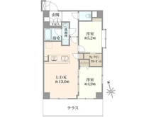 【東京都/杉並区天沼】アルブル荻窪 間取り図