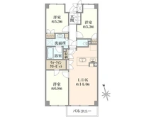【東京都/杉並区阿佐谷北】阿佐ヶ谷パークハウス 間取り図