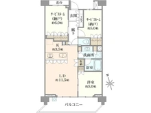 【東京都/中野区中央】アトラス中野中央 間取り図