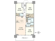 【東京都/杉並区方南】シティテラス杉並方南町サウス 間取り図