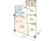【東京都/杉並区南荻窪】オーク荻窪マンション 間取り図