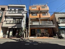 【東京都/杉並区阿佐谷北】MSマンション阿佐ヶ谷 外観：向かって右のオレンジの建物