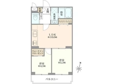 【東京都/杉並区阿佐谷北】MSマンション阿佐ヶ谷 間取り図
