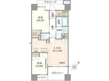 【東京都/板橋区小茂根】プラウドシティ小竹向原 グランドコート 間取り図