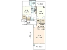 【東京都/杉並区高井戸東】パークシティ浜田山 E棟 間取り図