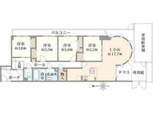 【東京都/杉並区上井草】ラヴィドール杉並上井草 間取り図