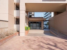 【東京都/練馬区北町】ライオンズマンション下赤塚 アプローチ