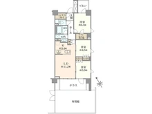 【東京都/杉並区松庵】ローレルコート杉並松庵 間取り図
