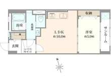 【東京都/杉並区成田東】阿佐ヶ谷陵雲閣マンション 間取り図