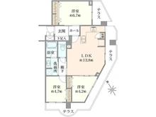【東京都/杉並区西荻北】ベルハイム西荻窪第3 間取り図