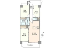 【東京都/杉並区荻窪】ファミール荻窪 間取り図