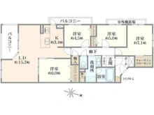 【東京都/杉並区今川】アールヴェール荻窪北 間取り図