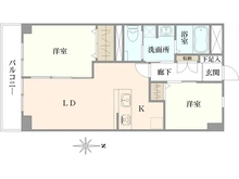 【東京都/杉並区今川】リーベブルク3番館 間取り図