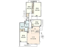 【東京都/杉並区浜田山】東急ドエル・プレステージ浜田山ガーデンズ 間取り図