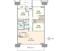 【東京都/杉並区井草】グランドメゾン杉並シーズン　シーズン6 間取り図